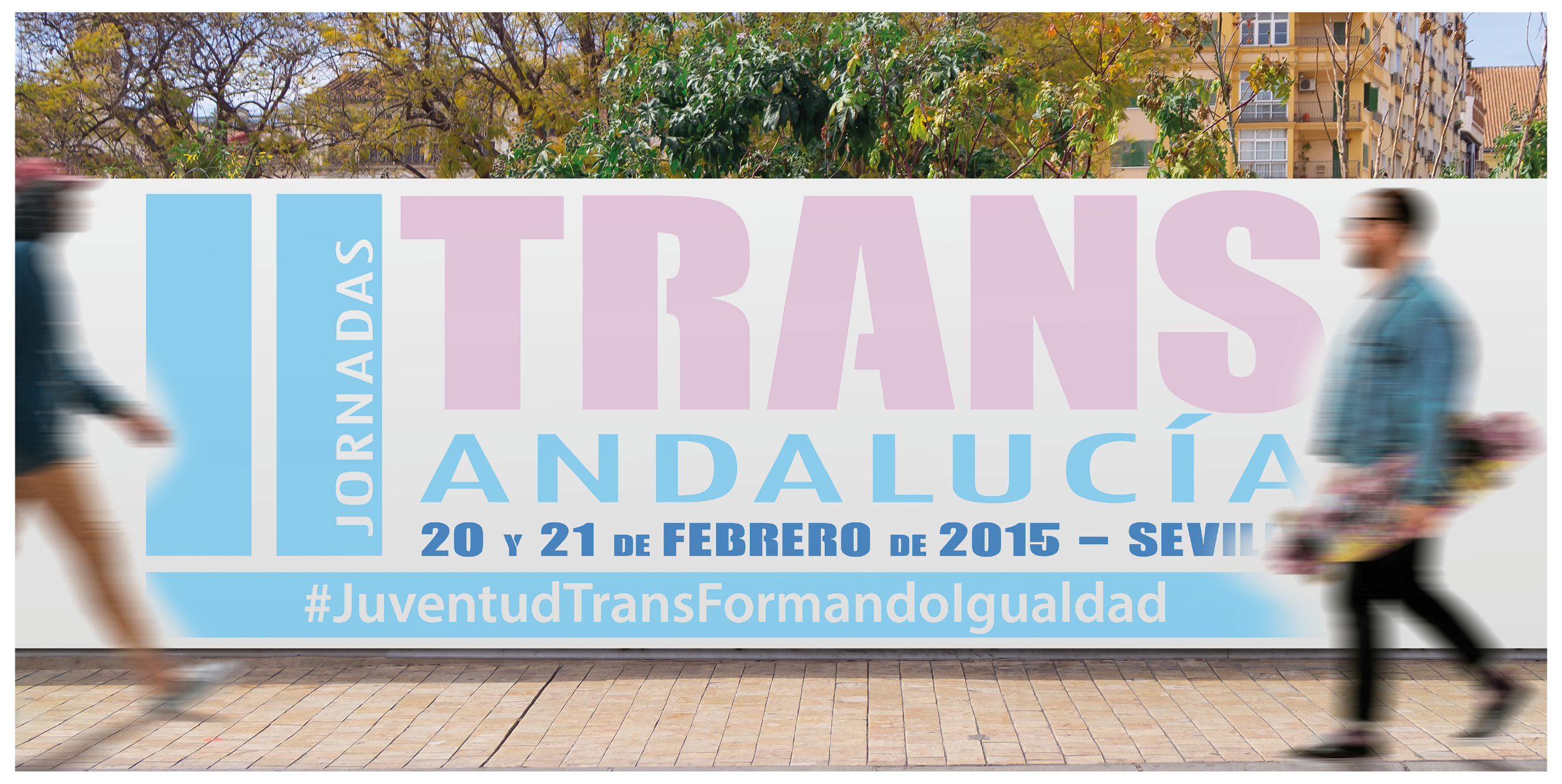 Home 19 Advertising banner design for the Andalucía Trans Awareness Days